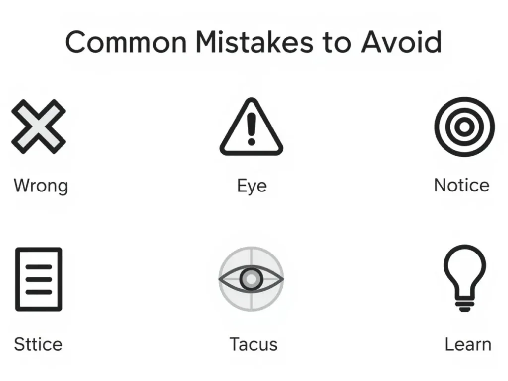 Common Mistakes to Avoid