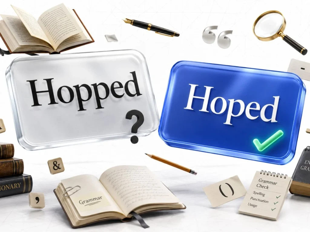 How to Use Hopped or Hoped