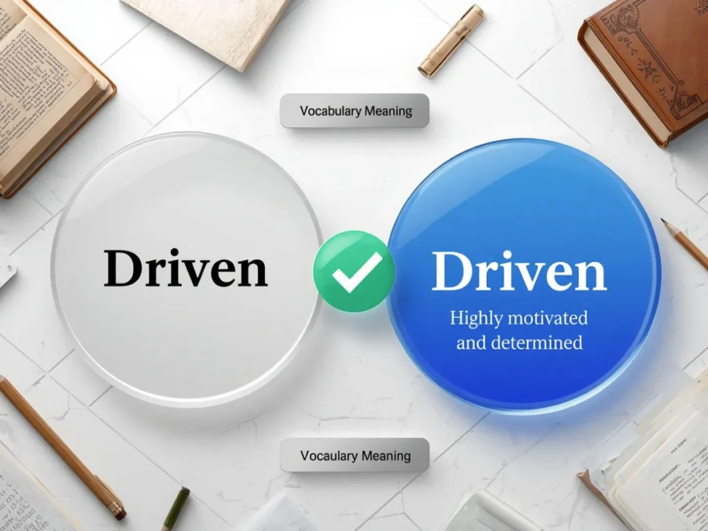 What Does Driven Mean