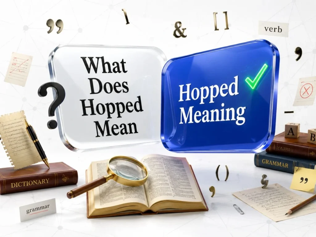 What Does Hopped Mean