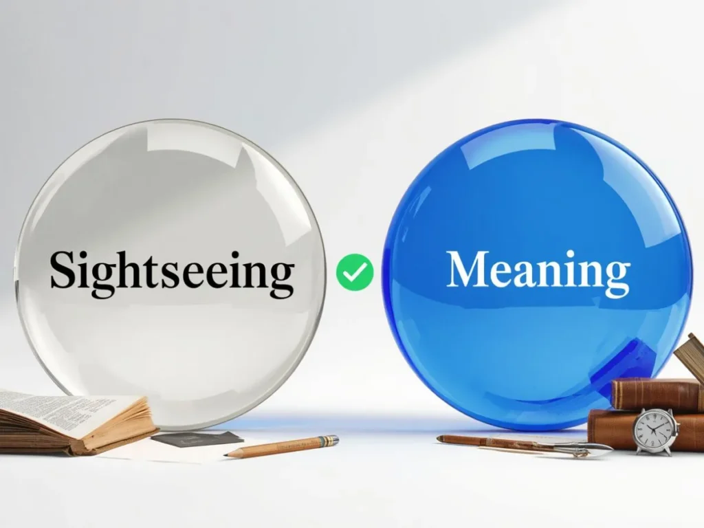 What Does Sightseeing Mean