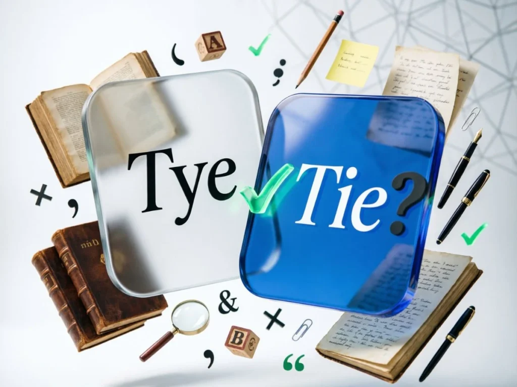 What Does Tye Mean
