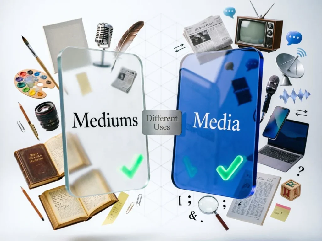 How to Use Mediums or Media