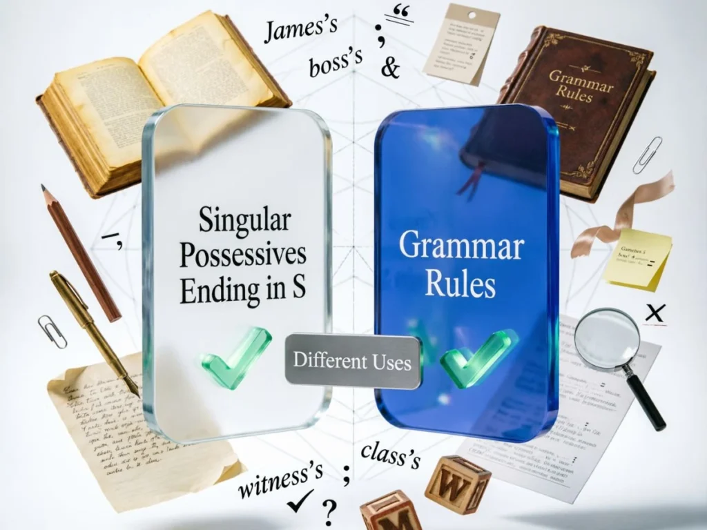 Grammar Rules for Singular Possessives Ending in S