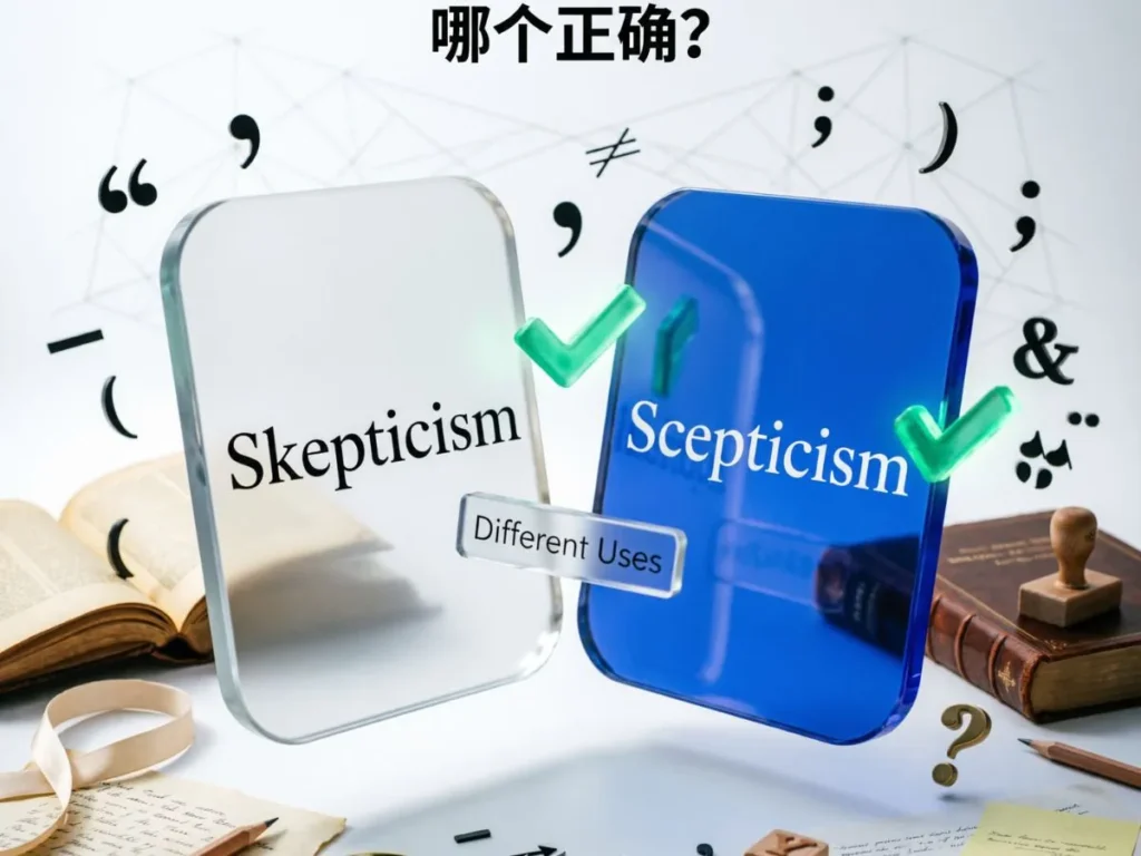Is Skepticism or Scepticism Correct