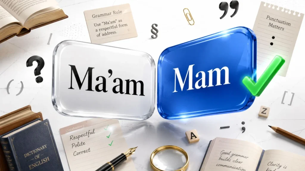Ma’am vs. Mam: Key Differences