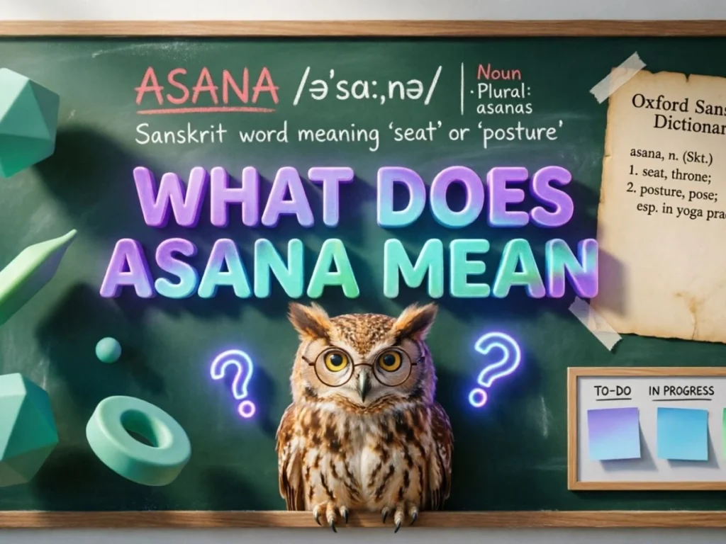 What Does Asana Mean