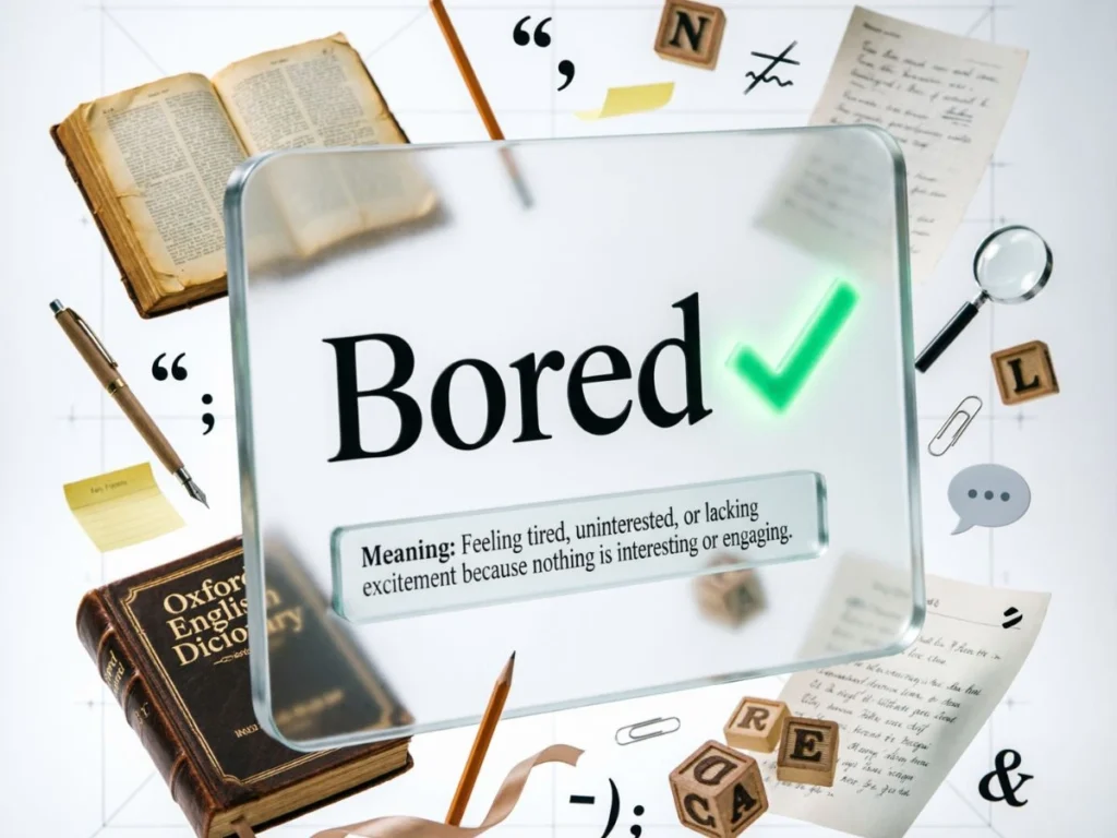 What Does "Bored" Mean
