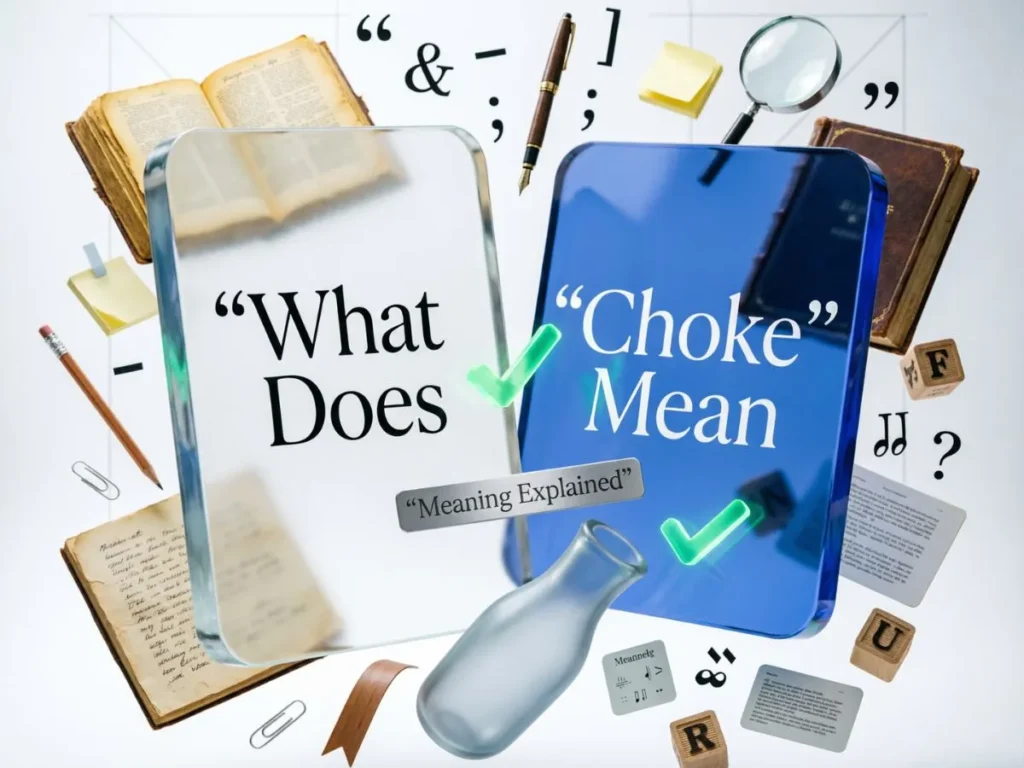 What Does "Choke" Mean