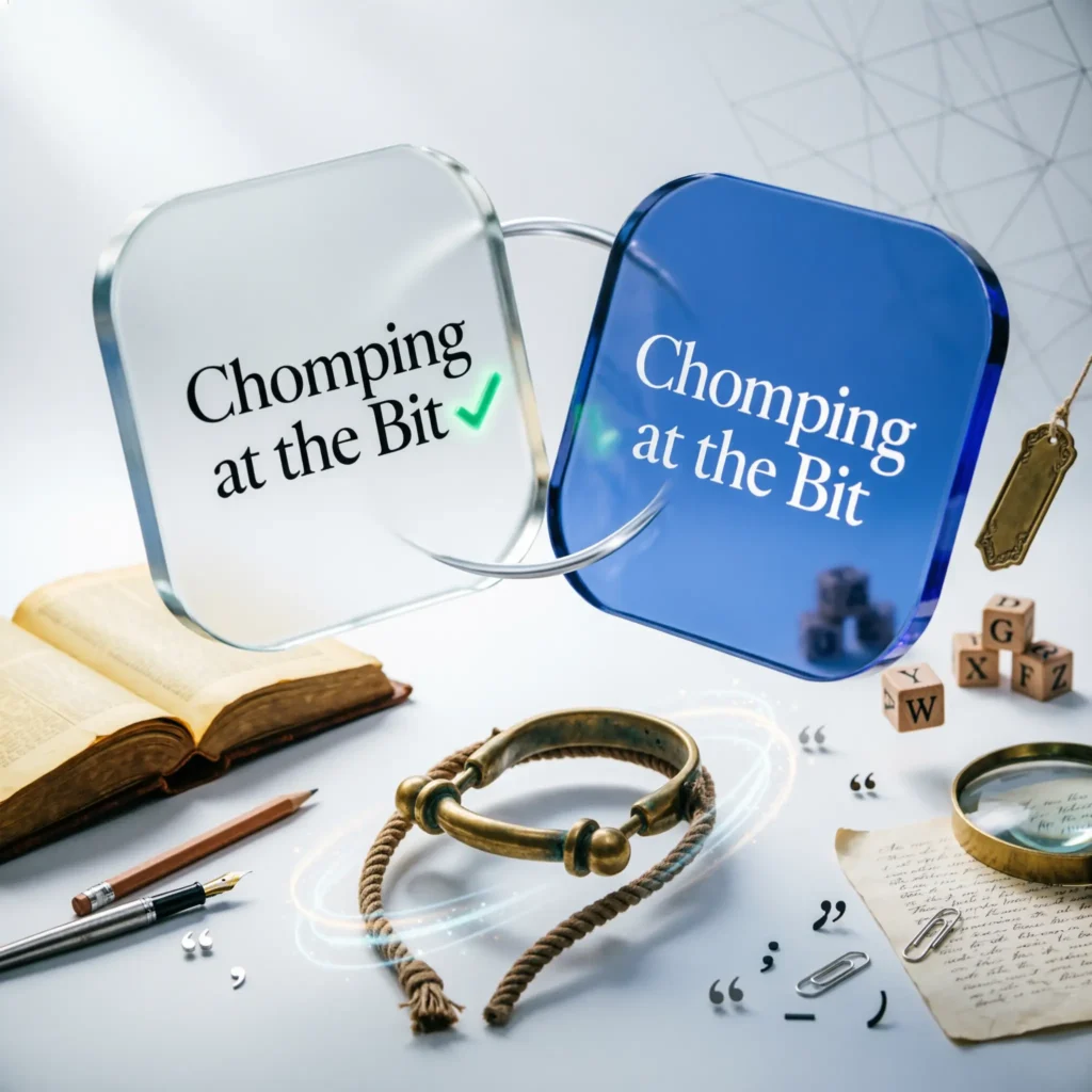 What Does “Chomping at the Bit” Mean