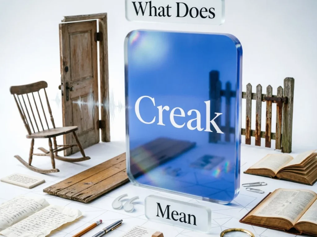 What Does Creak Mean