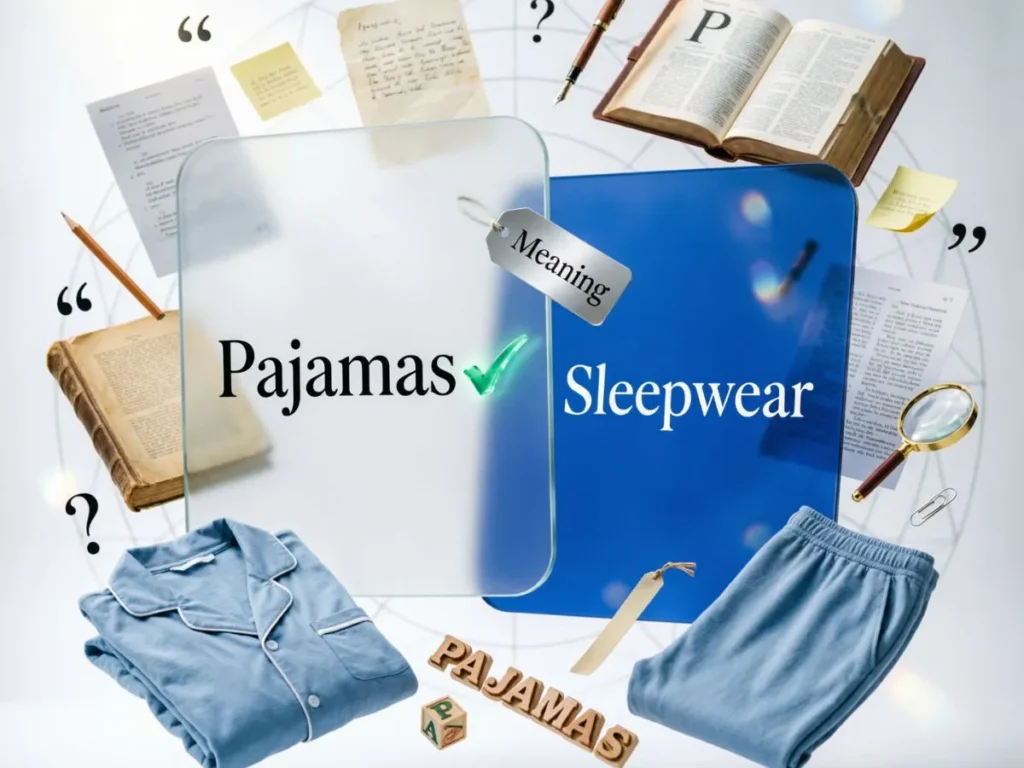 What Does “Pajamas” Mean
