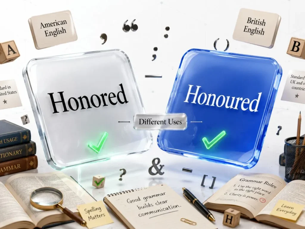What Is the Difference Between Honored and Honoured