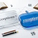 Acceptions or Exceptions