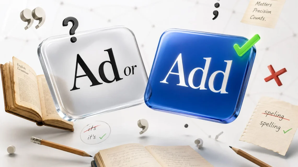 Ad or Add