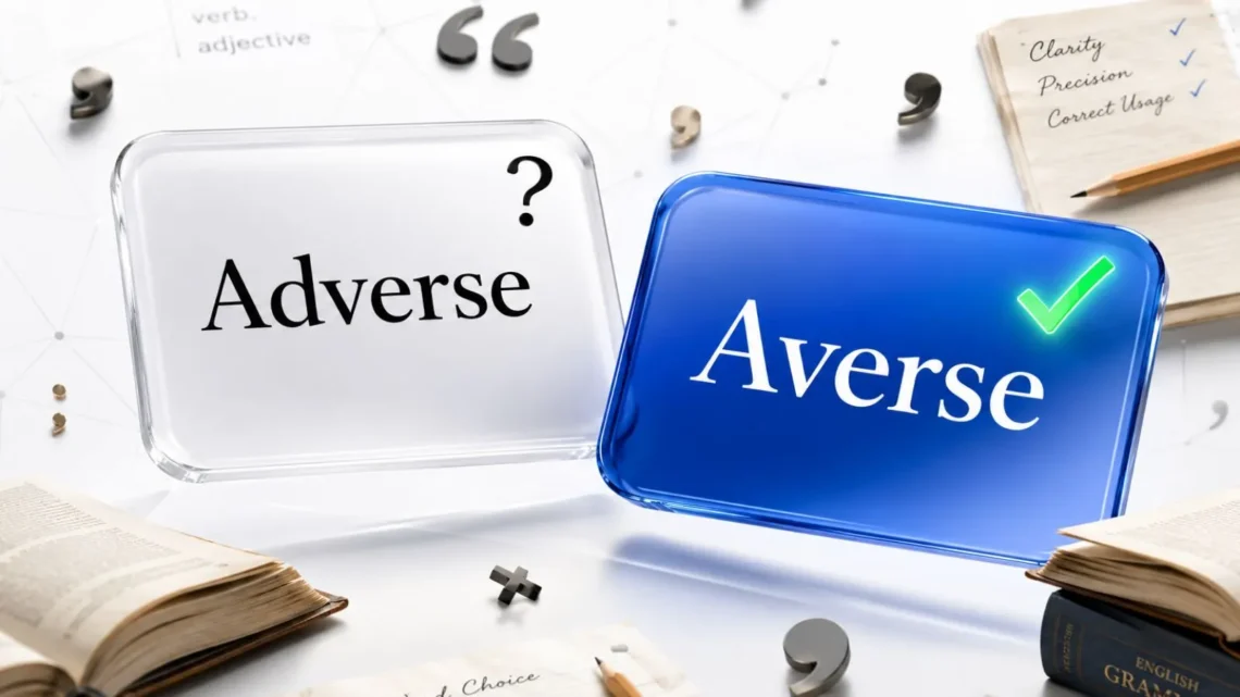 Adverse or Averse