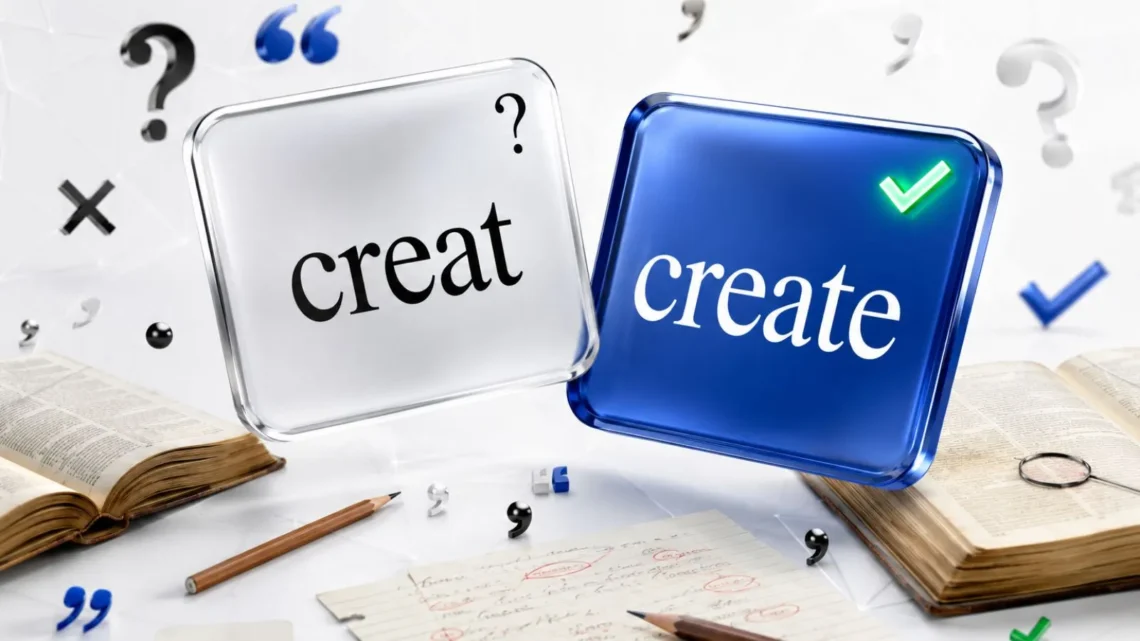 Creat or Create