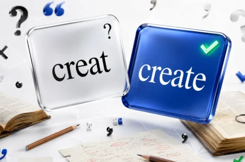 Creat or Create