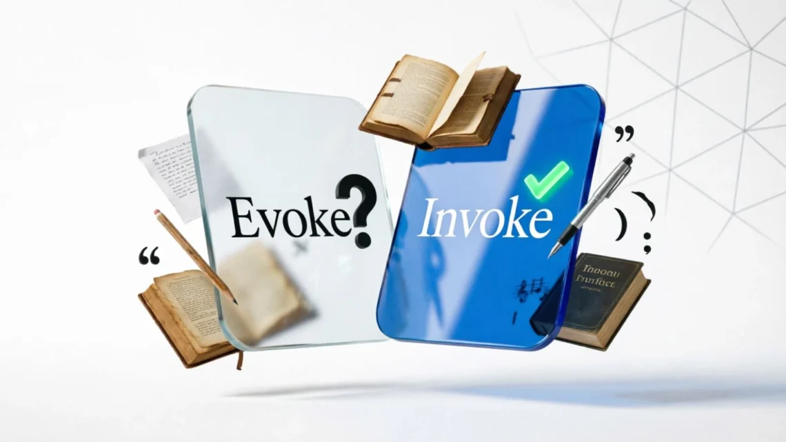 Evoke or Invoke