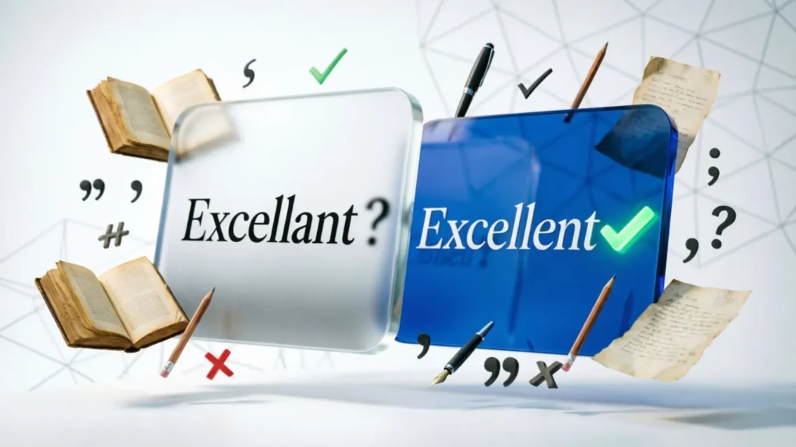 Excellant vs. Excellent