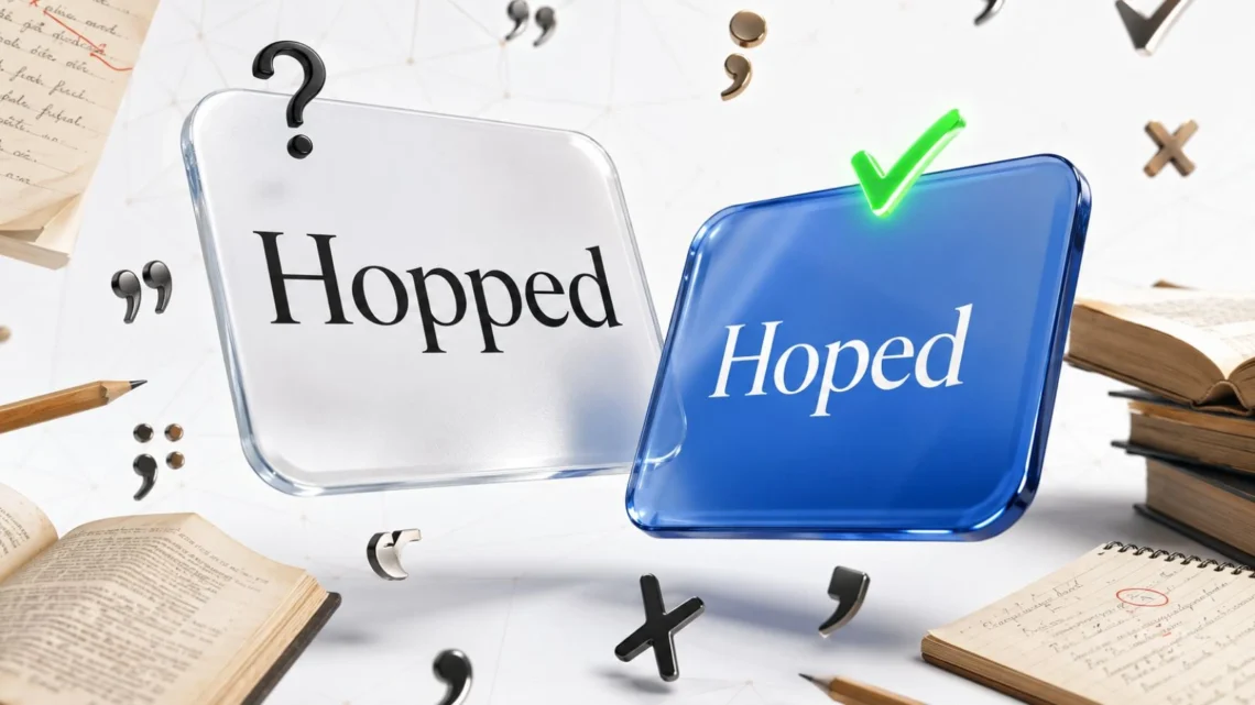Hopped or Hoped: 