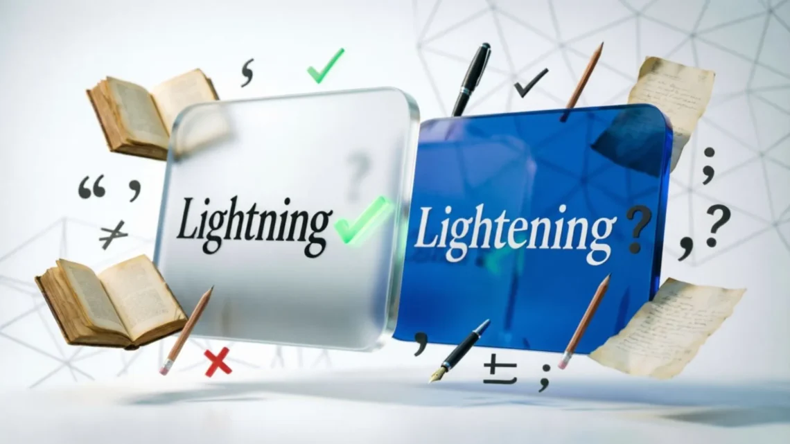 Lightning or Lightening