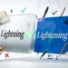 Lightning or Lightening