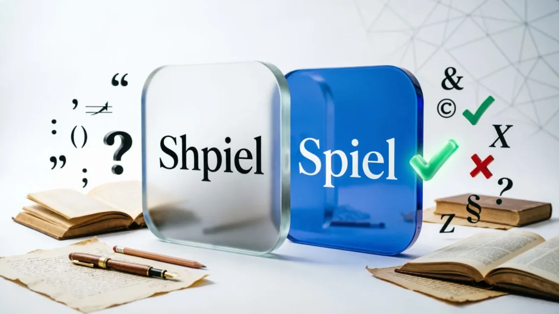 Shpiel or Spiel