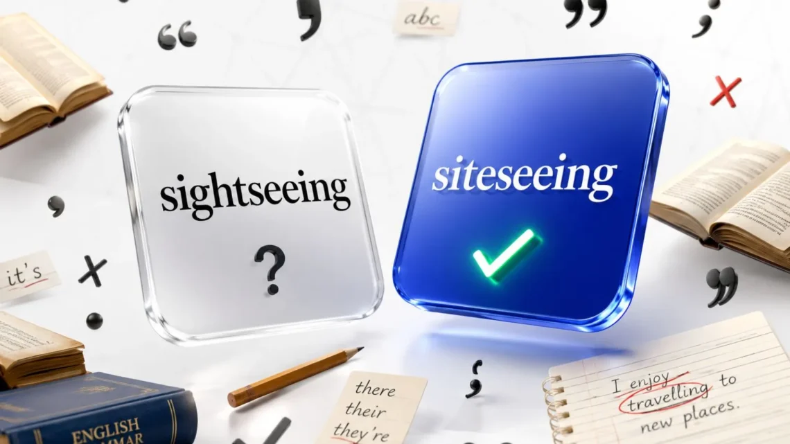 Sightseeing or Siteseeing