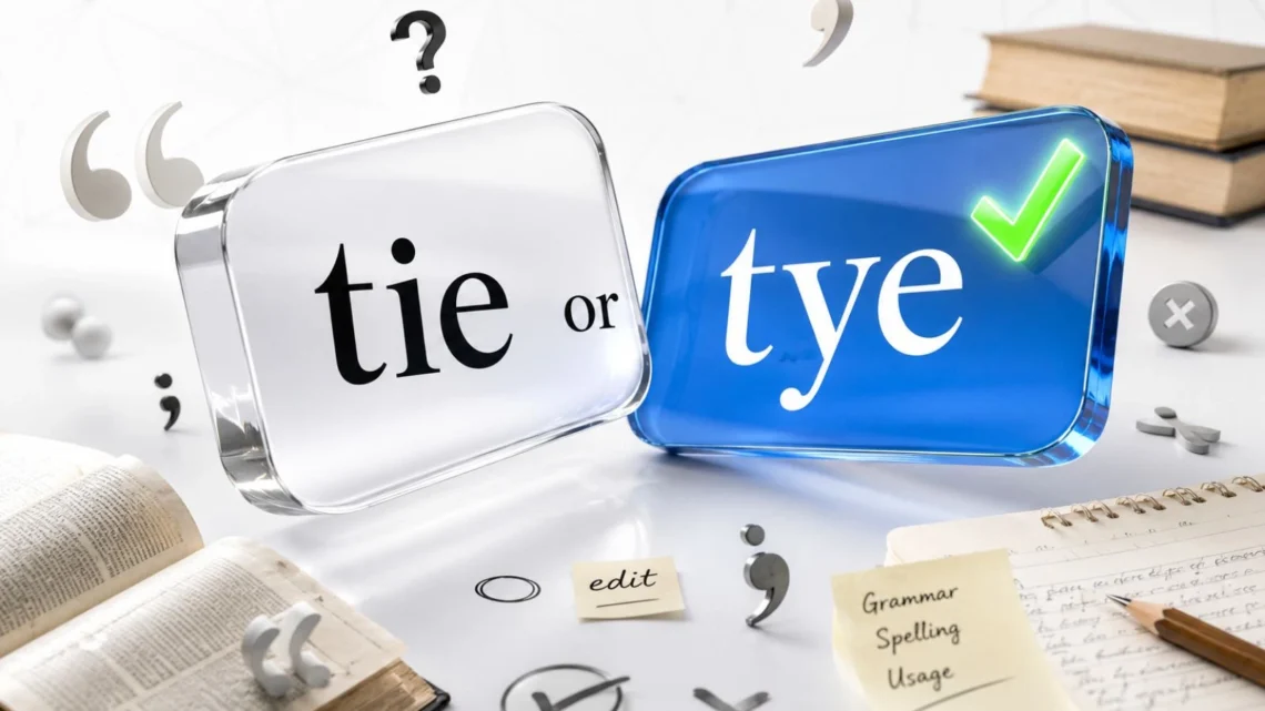 Tie or Tye