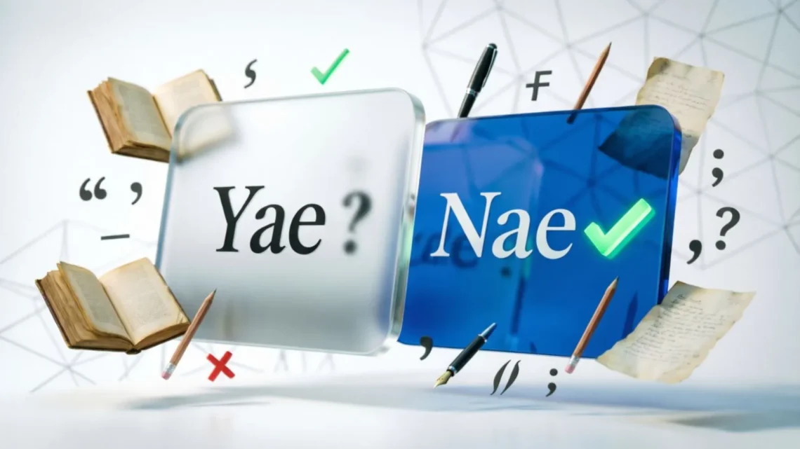 Yae or Nae