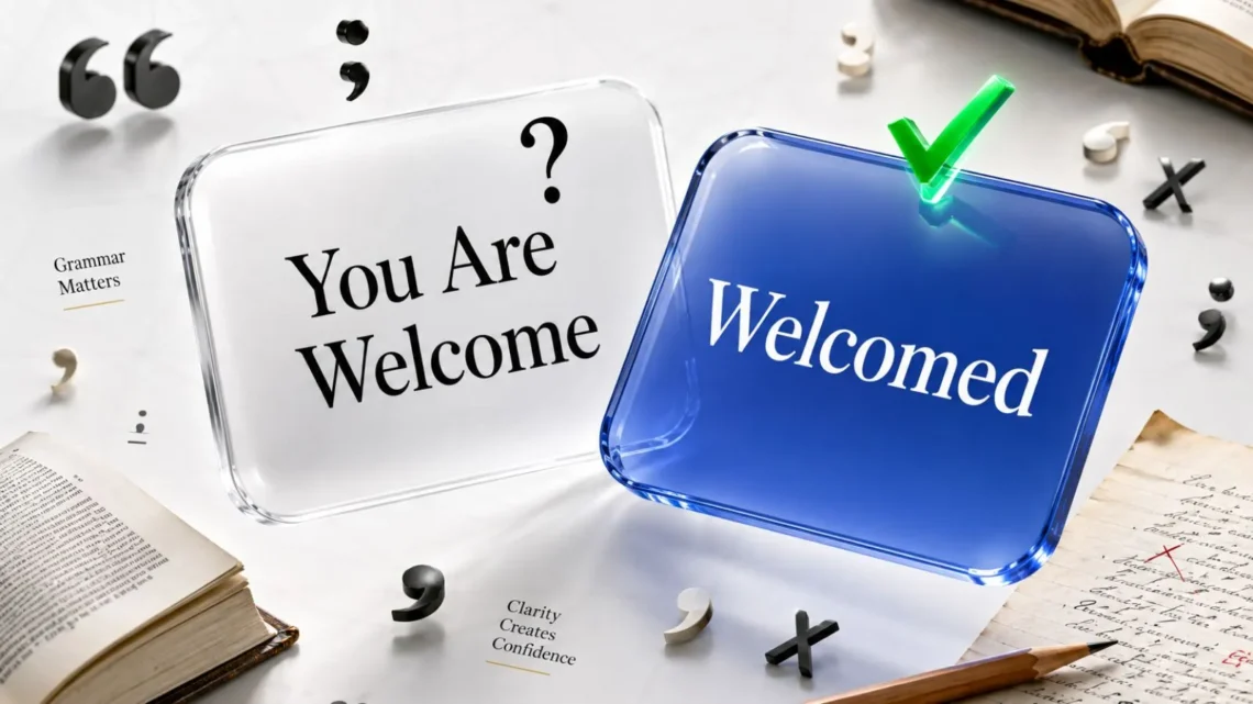 You Are Welcome or Welcomed