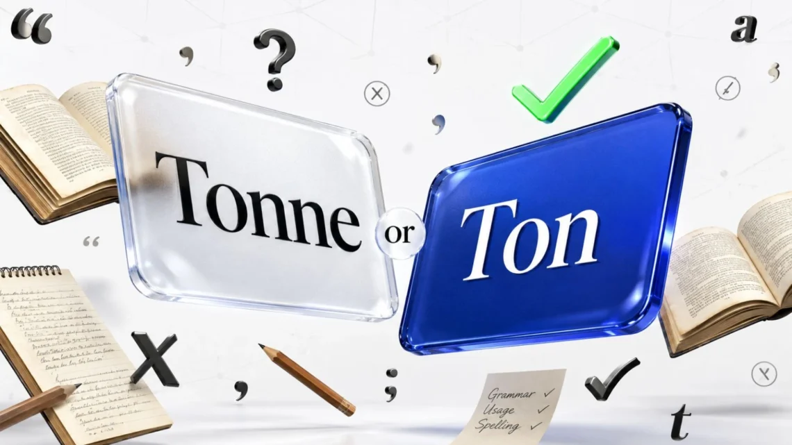 Tonne or Ton