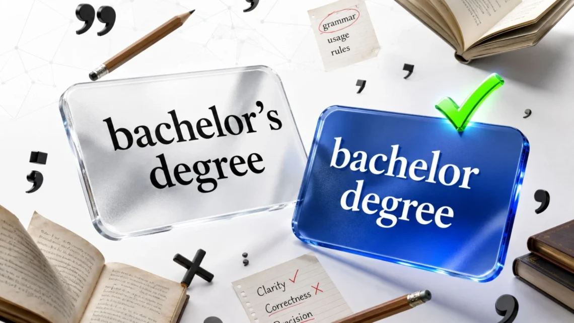 Bachelor's Degree or Bachelor Degree
