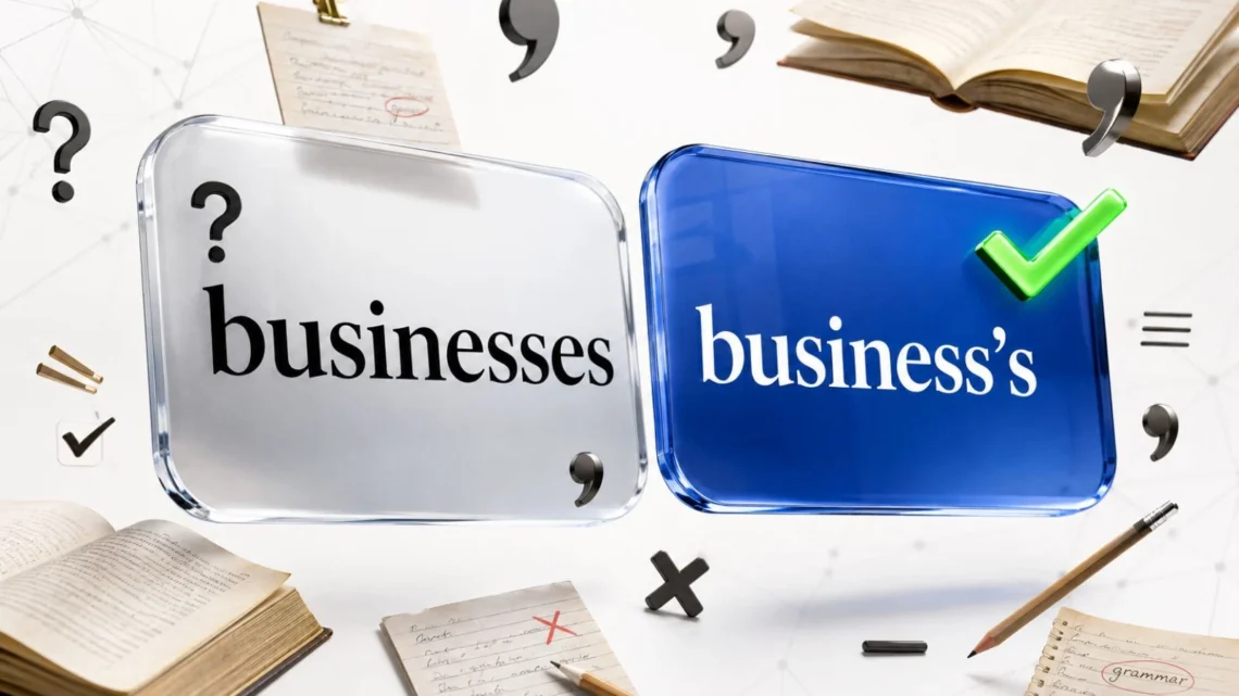 Businesses or Business's