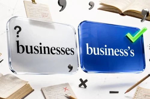 Businesses or Business's