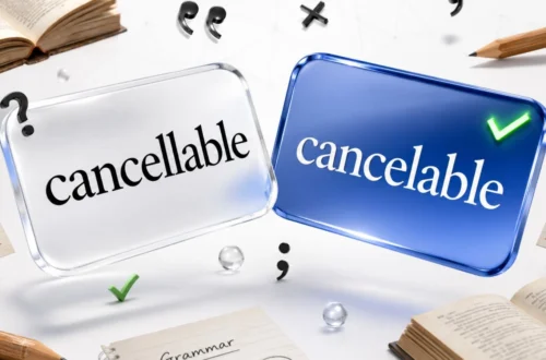 Cancellable or Cancelable