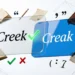 Creek or Creak