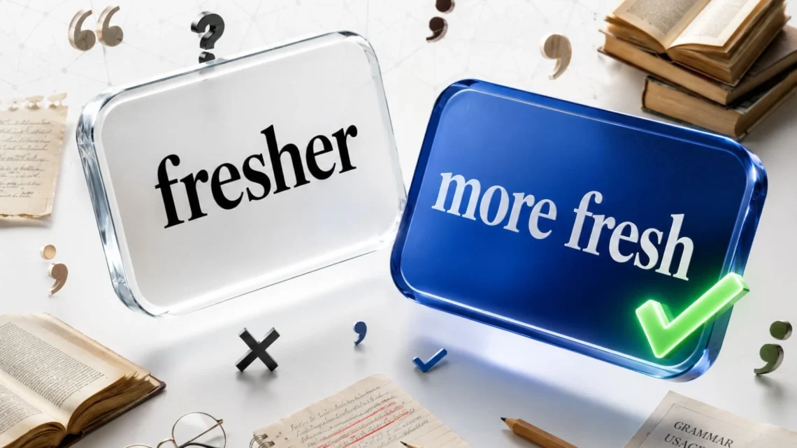 Fresher or More Fresh