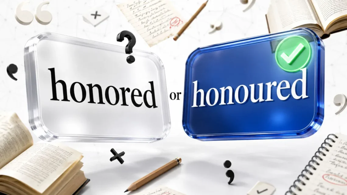 Honored or Honoured