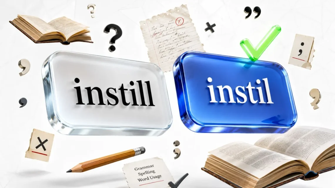 Instill or Instil