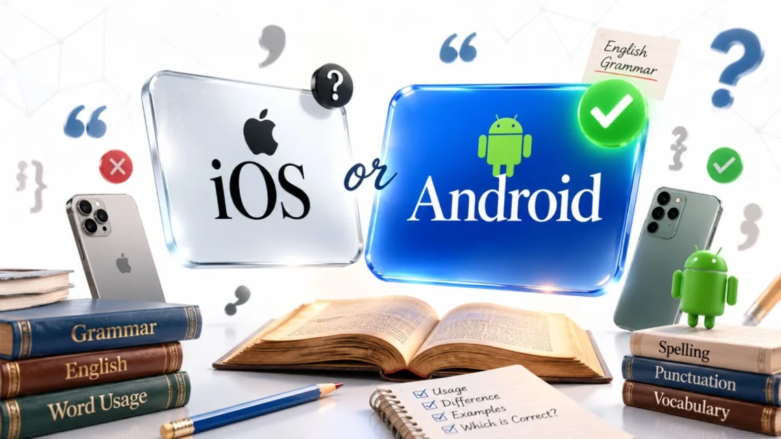 iOS or Android