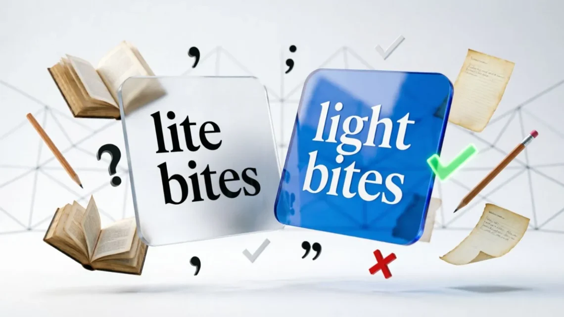 Lite Bites or Light Bites