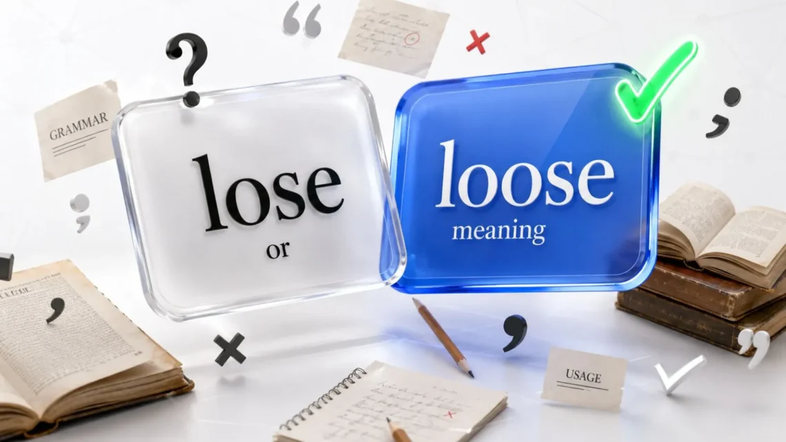 Lose or Loose Meaning