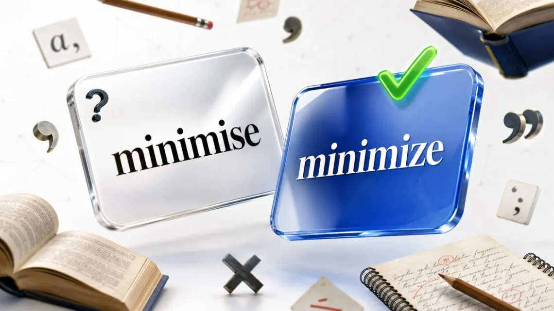 Minimise or Minimize