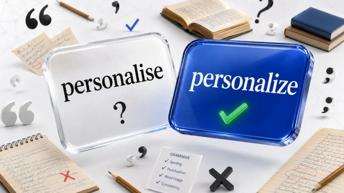 Personalise or Personalize
