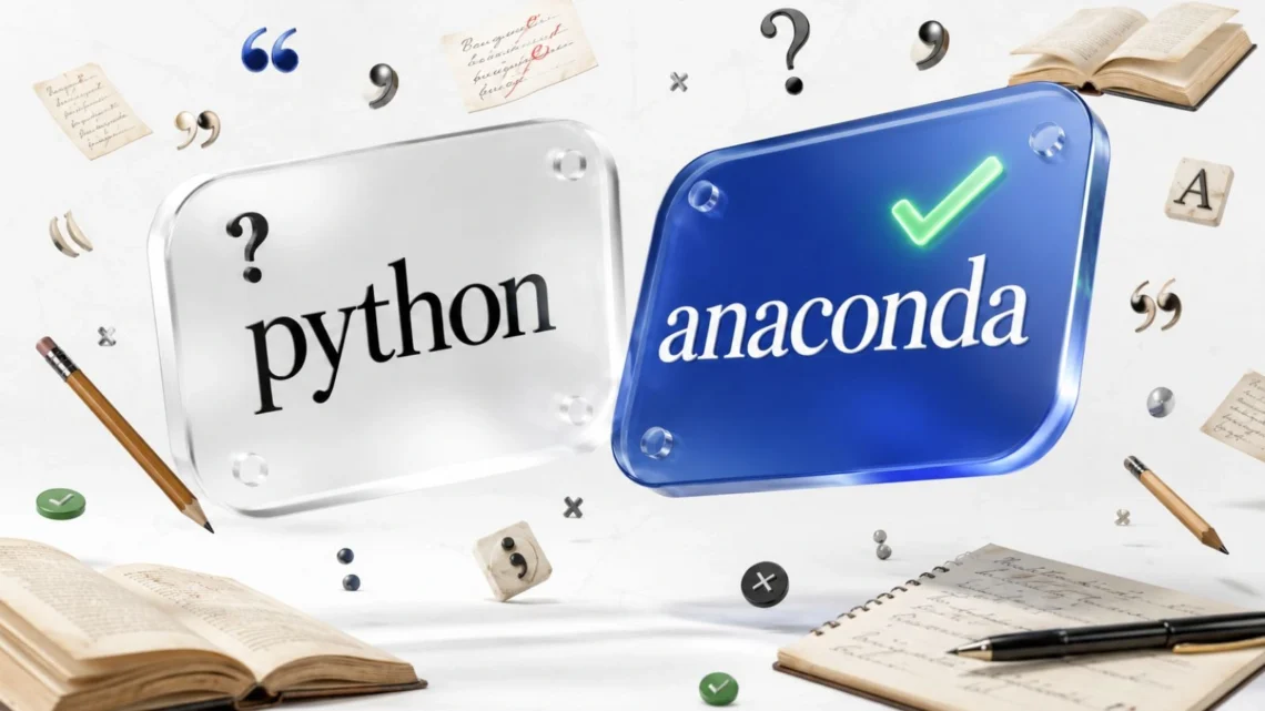 Python or Anaconda