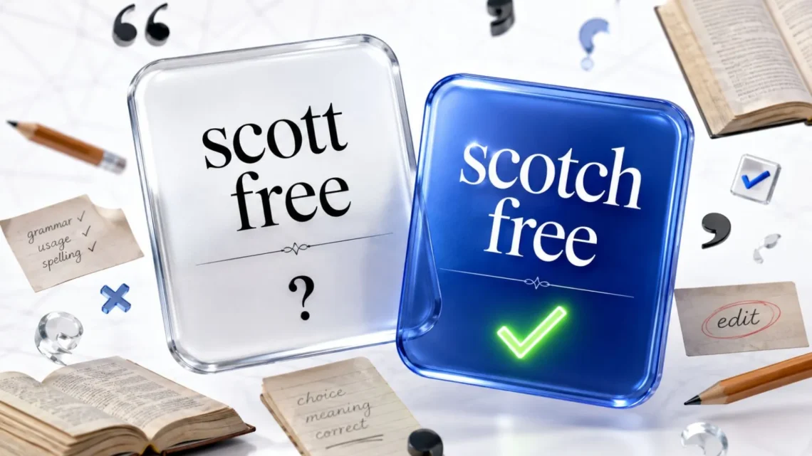 Scott Free Or Scotch Free