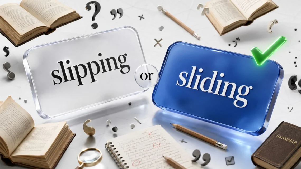 Slipping or Sliding