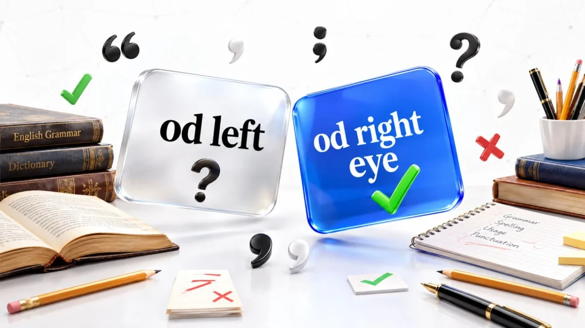 Od Left Or Right Eye